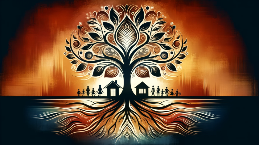 A symbolic image representing a family foundation